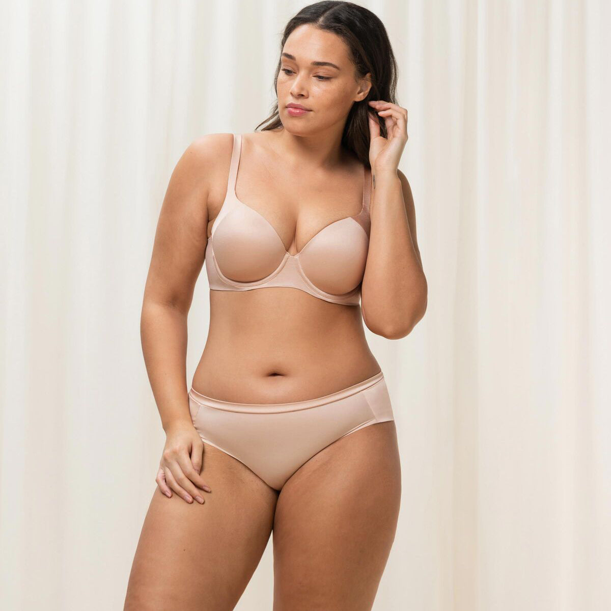Triumph Body Make-Up Soft Touch WP BH med bøjle, beige Online salg