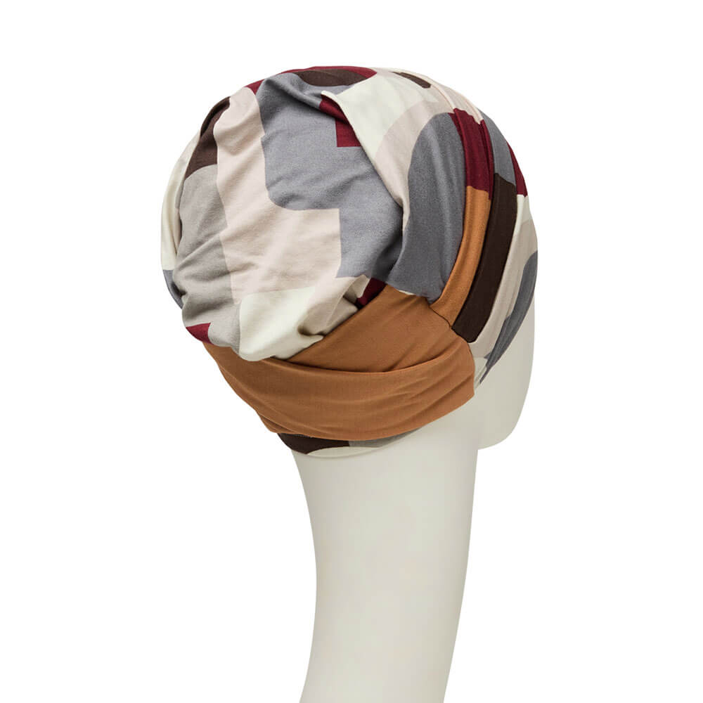 HocAmia Turban, Caramel Graphics - Udgår Levere
