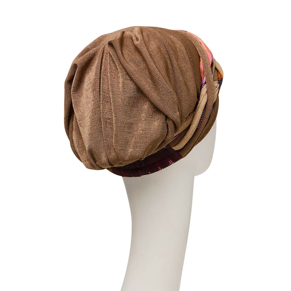 HocScarlett - Boho Turban, Caramel & Bohemian Mix