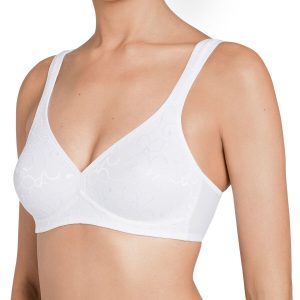 Triumph Elegant Cotton N BH uden bøjle, hvid