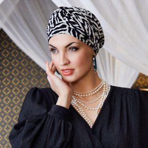 HocAvalon Turban, Zebra Glam