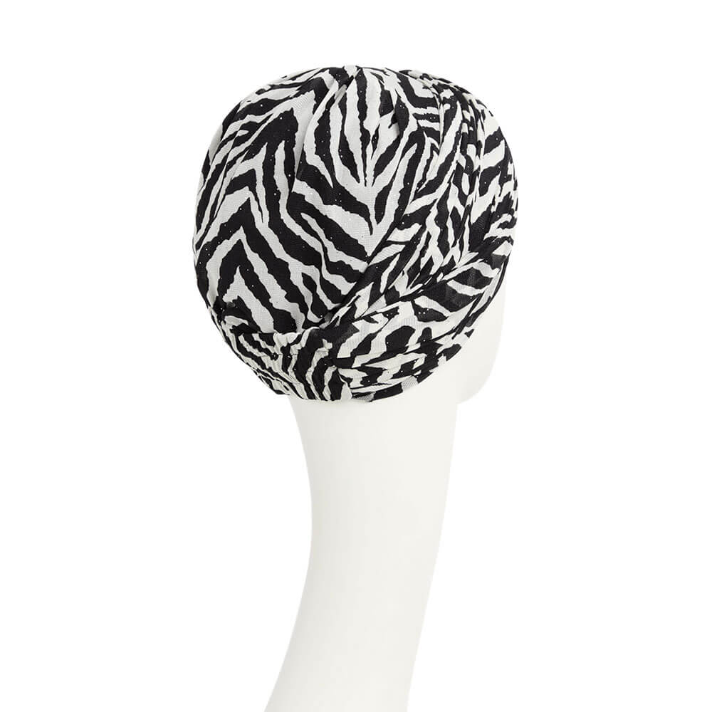 HocAvalon Turban, Zebra Glam