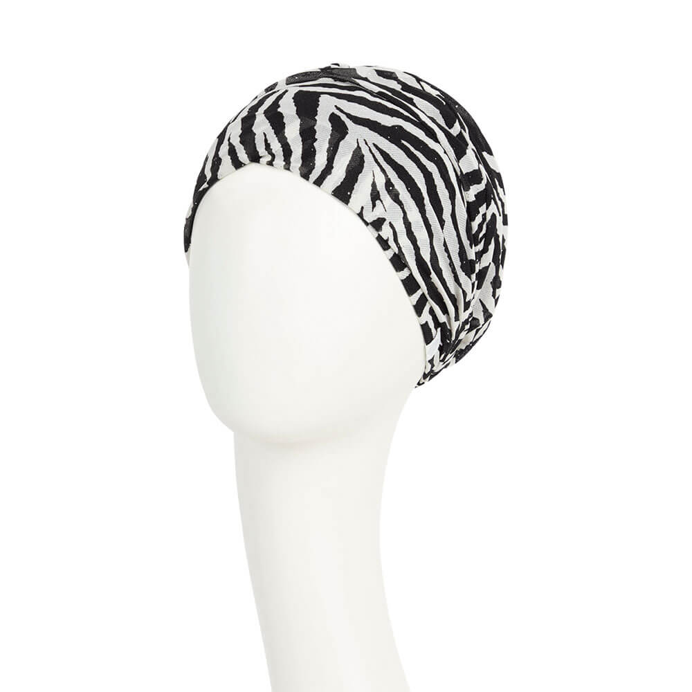 HocAvalon Turban, Zebra Glam