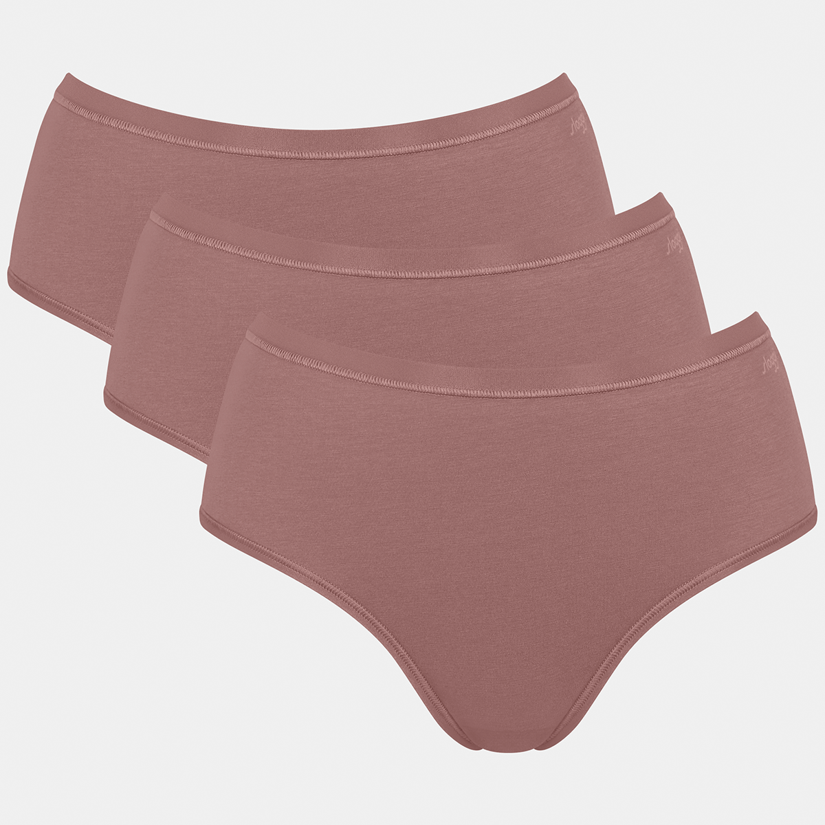 Sloggi Go Daily Cotton 3-pack midi trusse, rosa