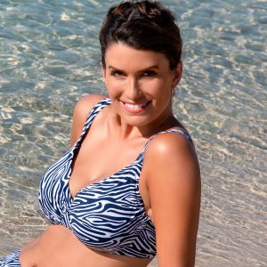 Wiki Milano bikini top, blå