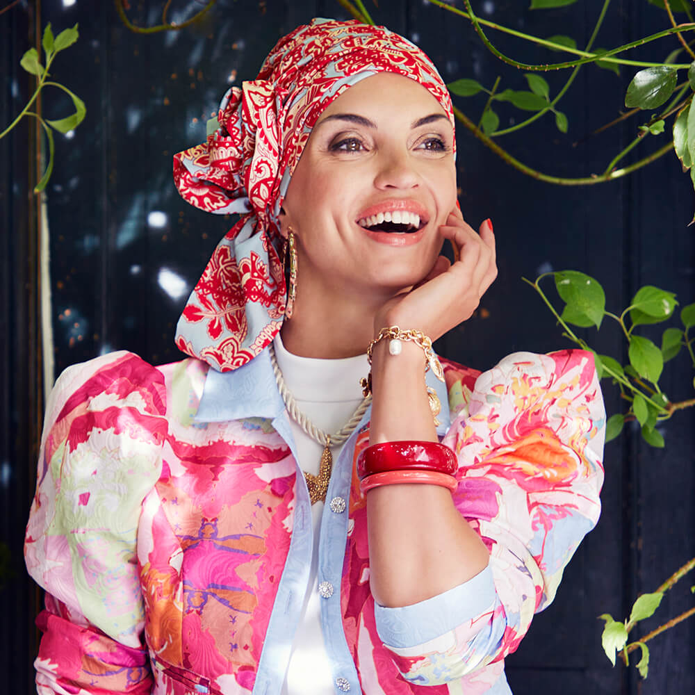 HocJuvela - Boho Turban Set, Summer Oasis - Udgår