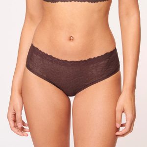 Sloggi ZERO FEEL LACE 2.0 hipster trusse, brun