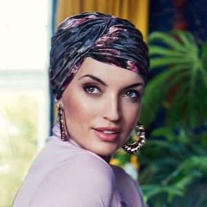HocPearl Turban, Flowery Twilight - Udgår