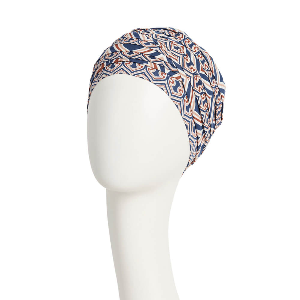 HocShanti Turban, Endless Shapes Of Blue