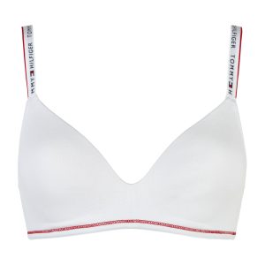 Tommy Hilfiger Lingeri Lightly Linid Triangle BH, hvid