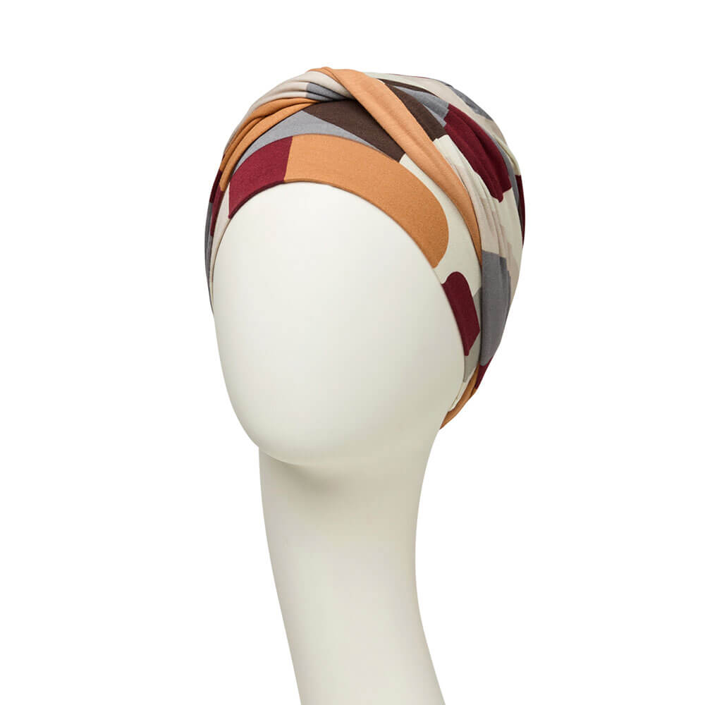 HocShakti turban, Caramel Graphics - Udgår