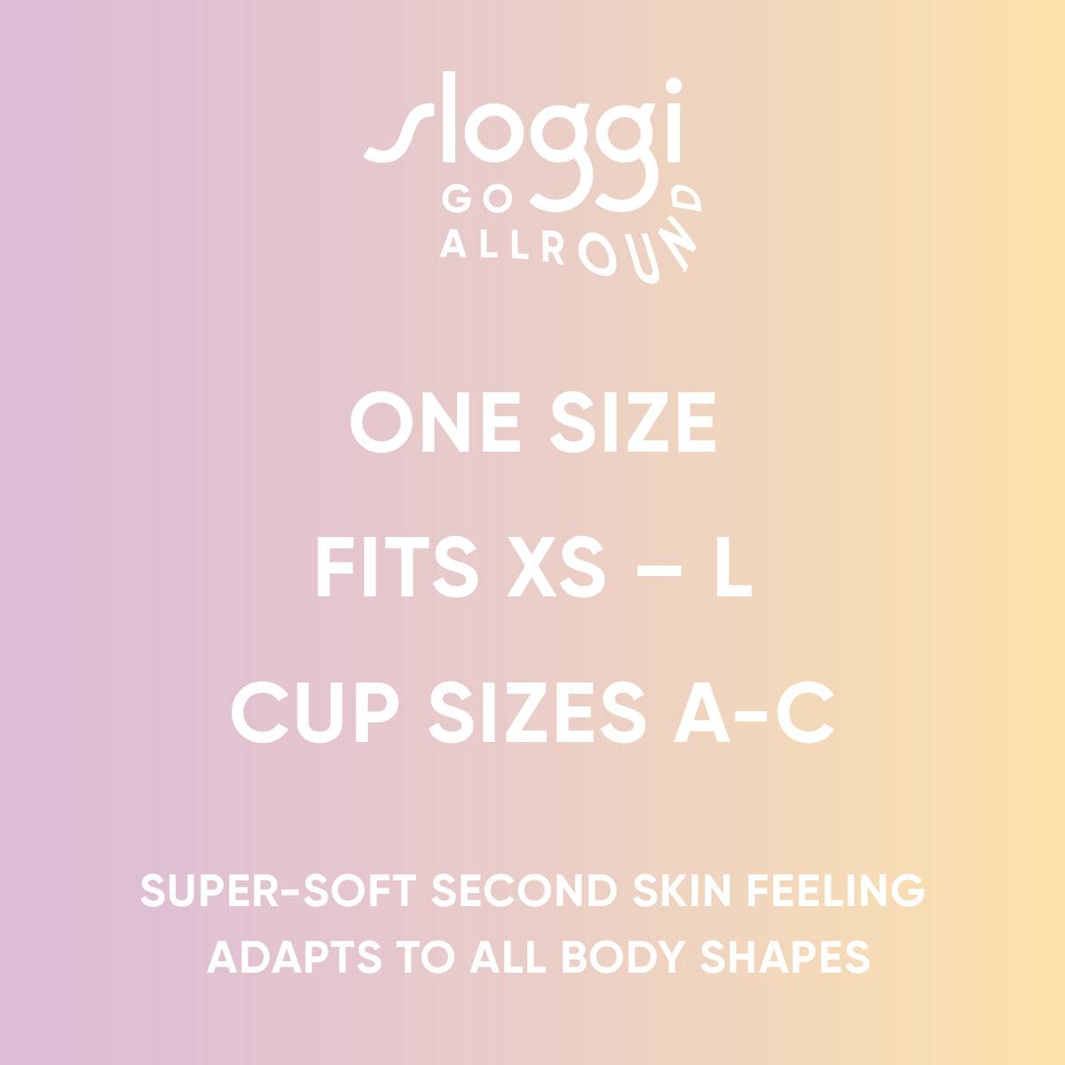 Sloggi Go Allround bralette BH, sort