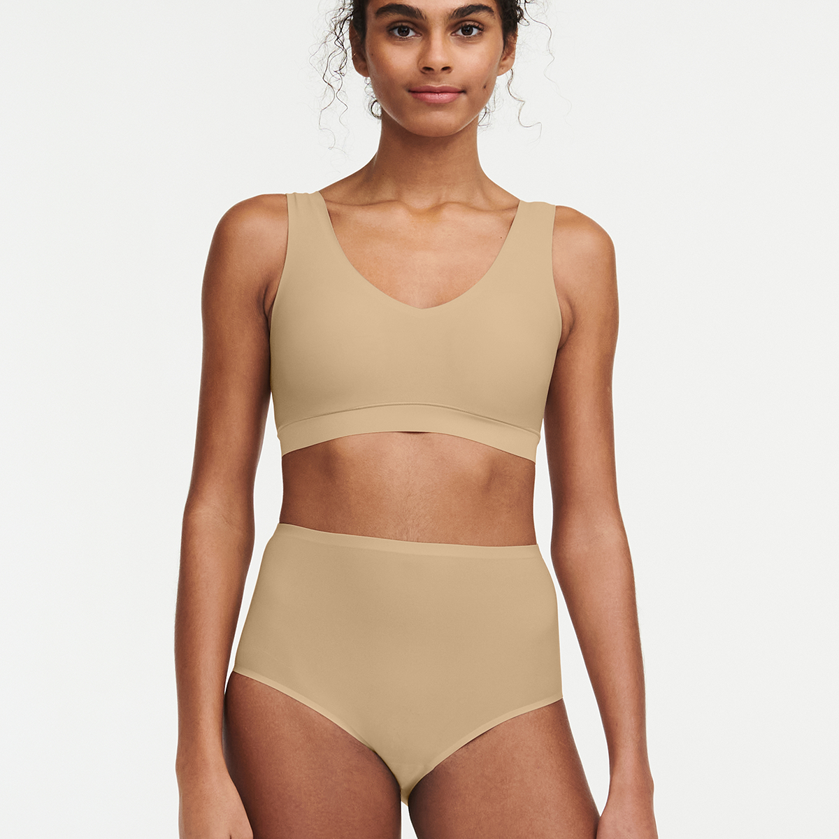 Chantelle SoftStretch maxi trusse, beige