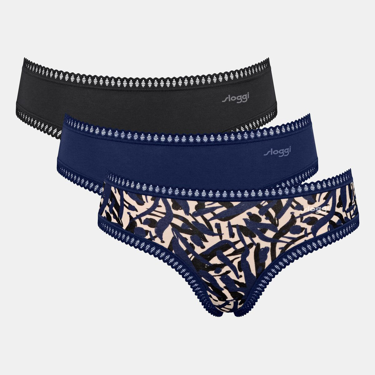 Sloggi GO Crush C3P hipster trusse, multi