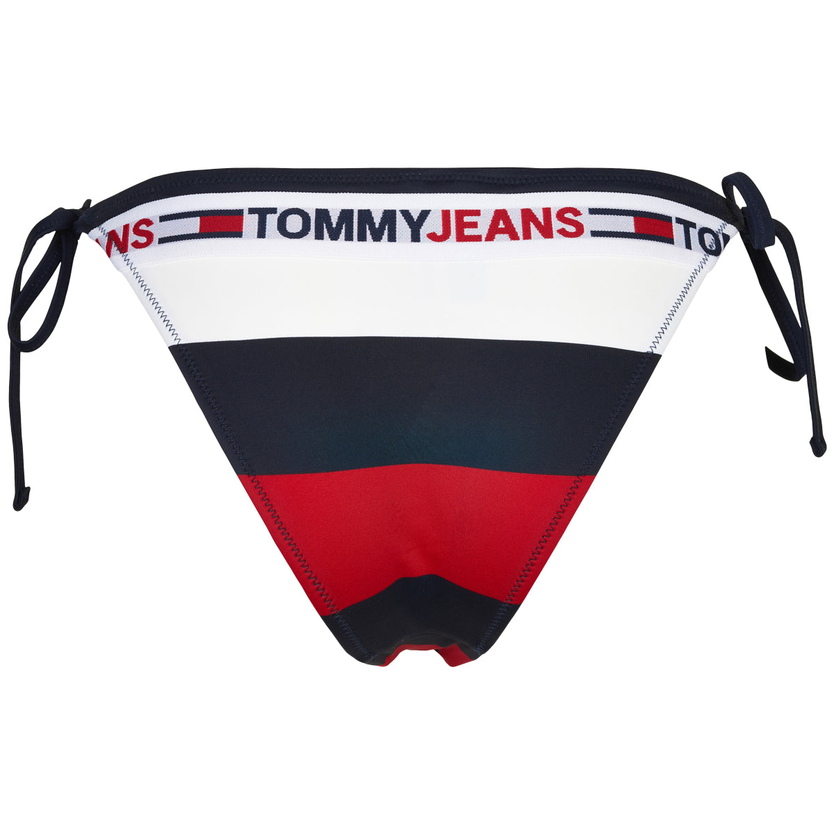 Tommy Hilfiger Side Tie Cheeky String bikinitrusse, blå