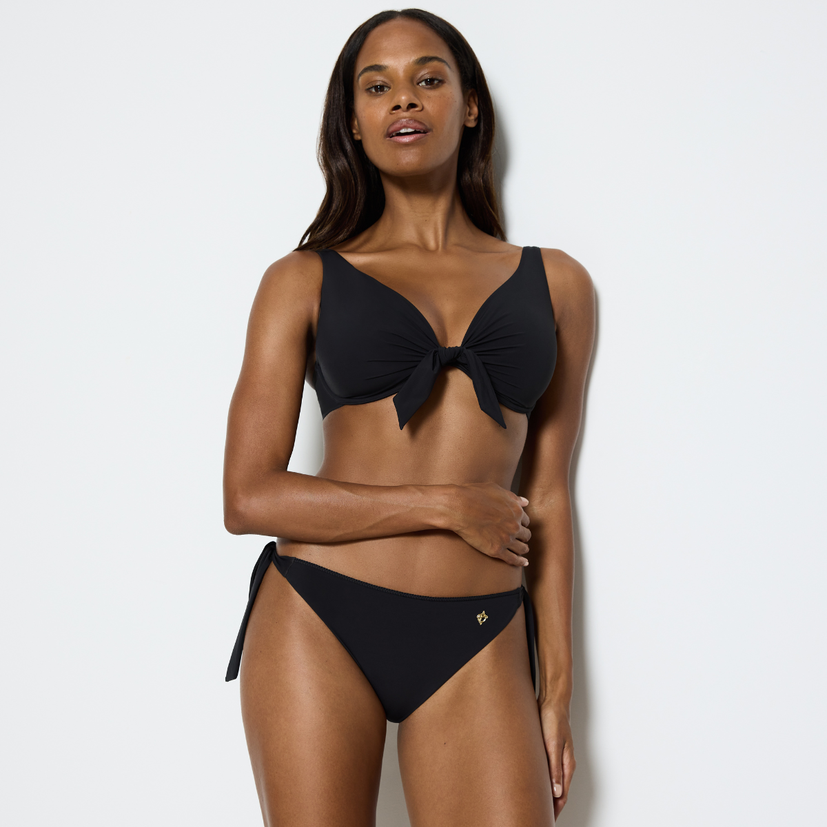 Triumph Summer Twist bikini top med bøjle, sort