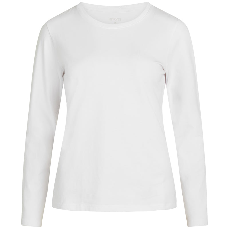 Norvig Ladies O-Neck t-shirt, hvid
