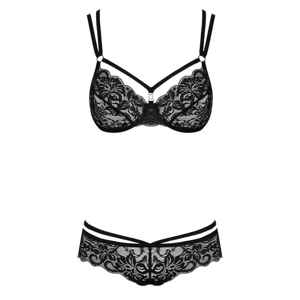 Obsessive Blonde Set BH, sort