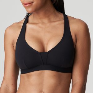 PrimaDonna Holiday bikini top uden bøjle, sort