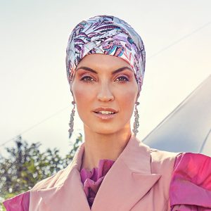 HocSapphire - Boho Turban, Rainforrest - Udgår