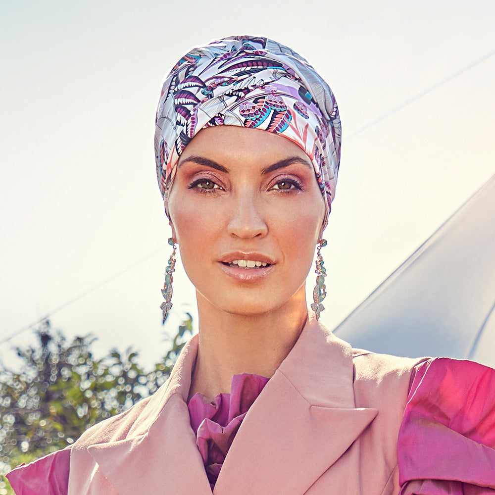 HocSapphire - Boho Turban, Rainforrest - Udgår