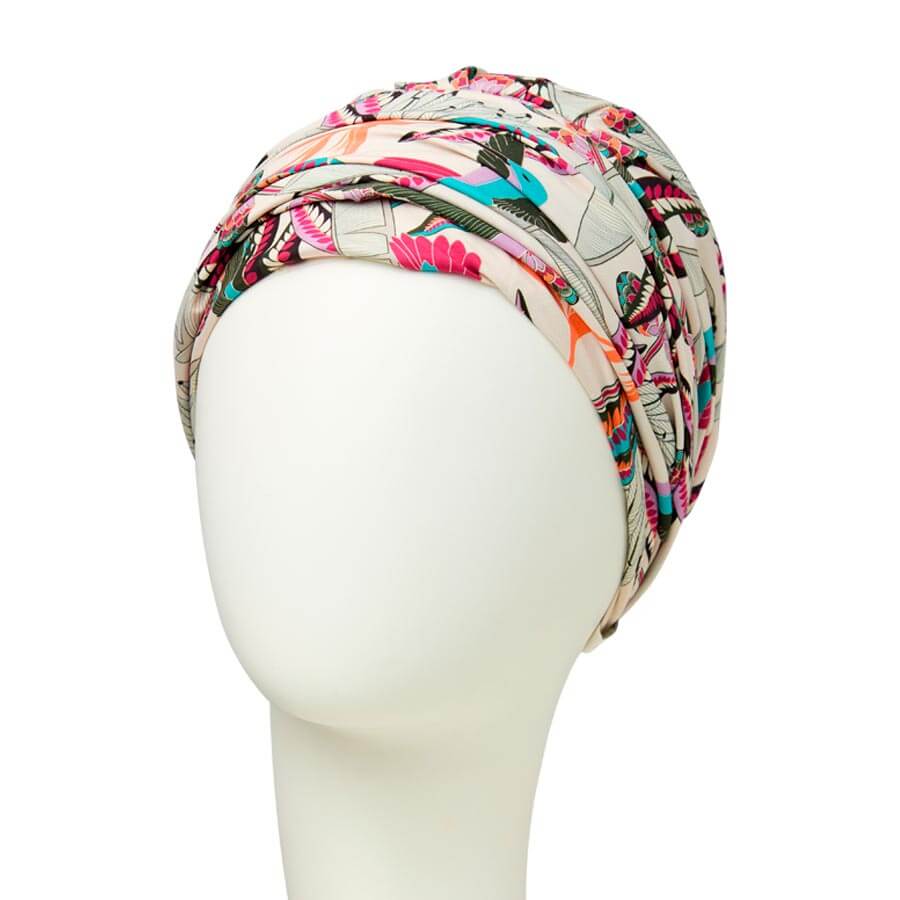 HocSapphire - Boho Turban, Rainforrest - Udgår