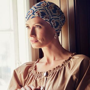 HocYoga Turban, Endless Shapes Of Blue - Udgår