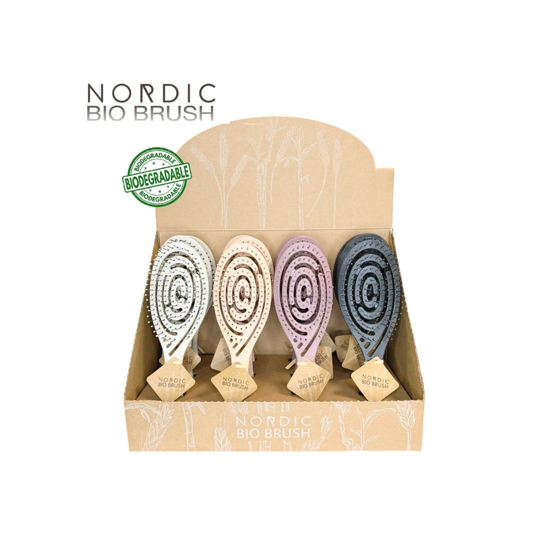 Nordic Bio Brush - Hårbørste