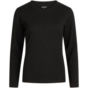 Norvig Ladies O-Neck t-shirt, sort