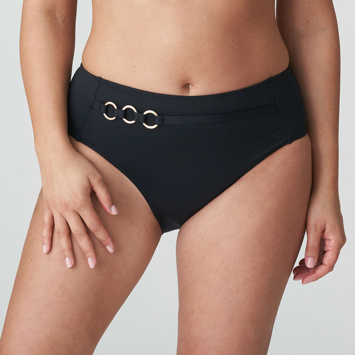 PrimaDonna Damietta maxi bikinitrusse, sort Online Hot Salg
