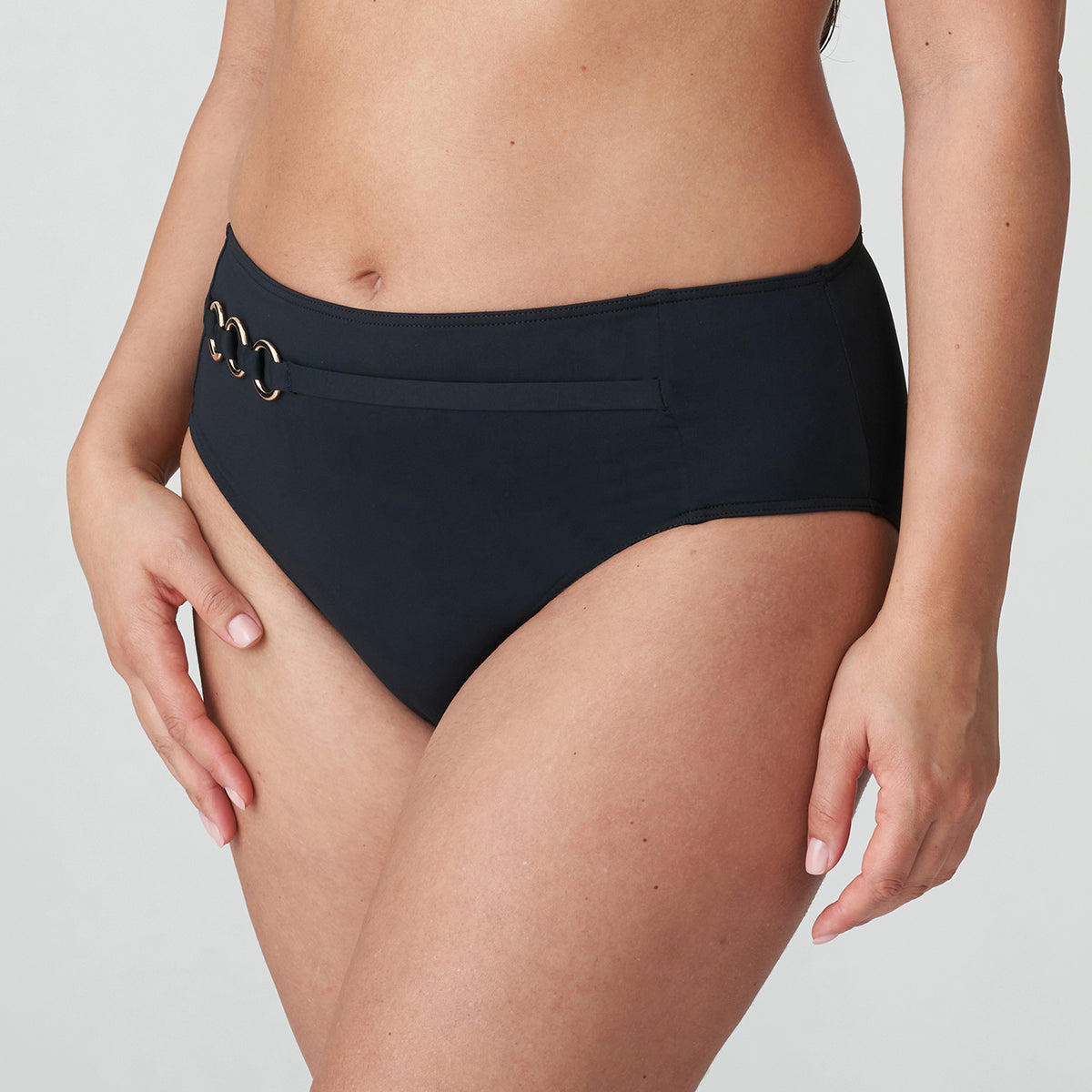 PrimaDonna Damietta maxi bikinitrusse, sort Online Hot Salg