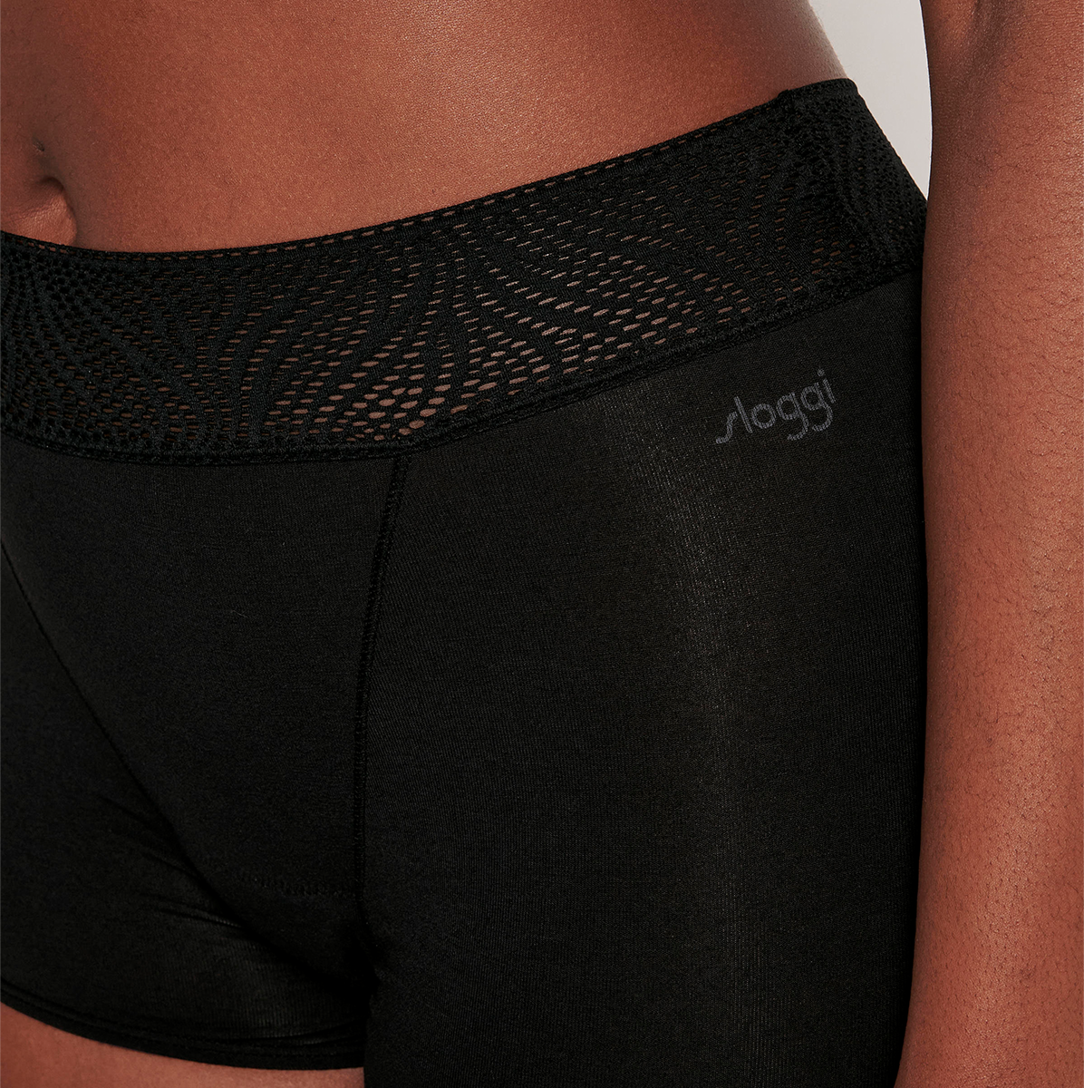 Sloggi Medium menstruationstrusse, sort