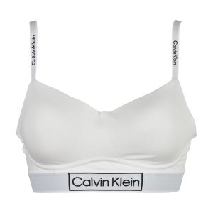Calvin Klein Light Lined bralette BH, hvid Online salg
