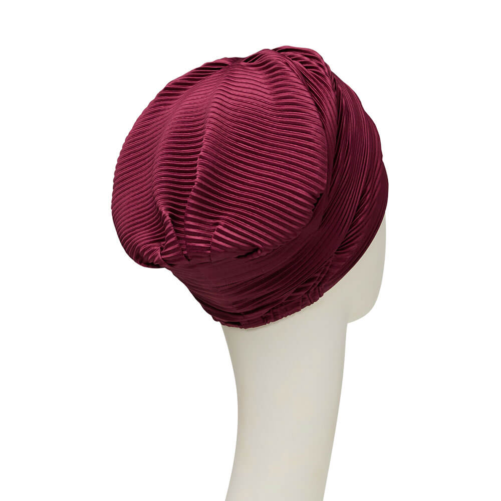 HocLuna Turban, Bordeaux Autumn - Udgår