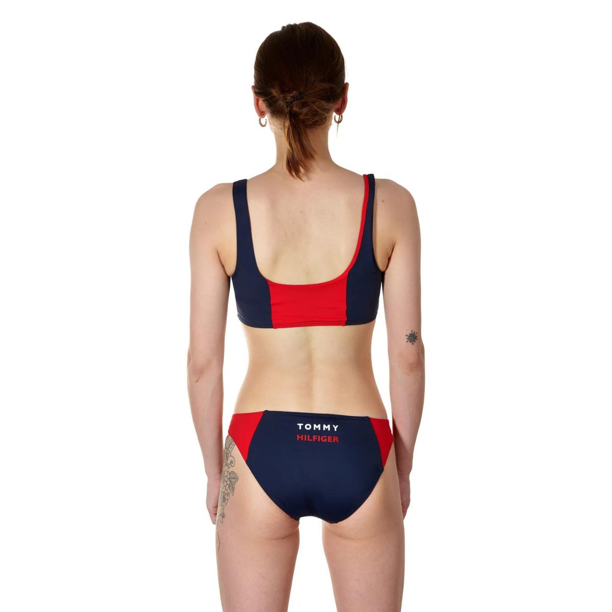Tommy hilfiger Bralette bikini top, rød