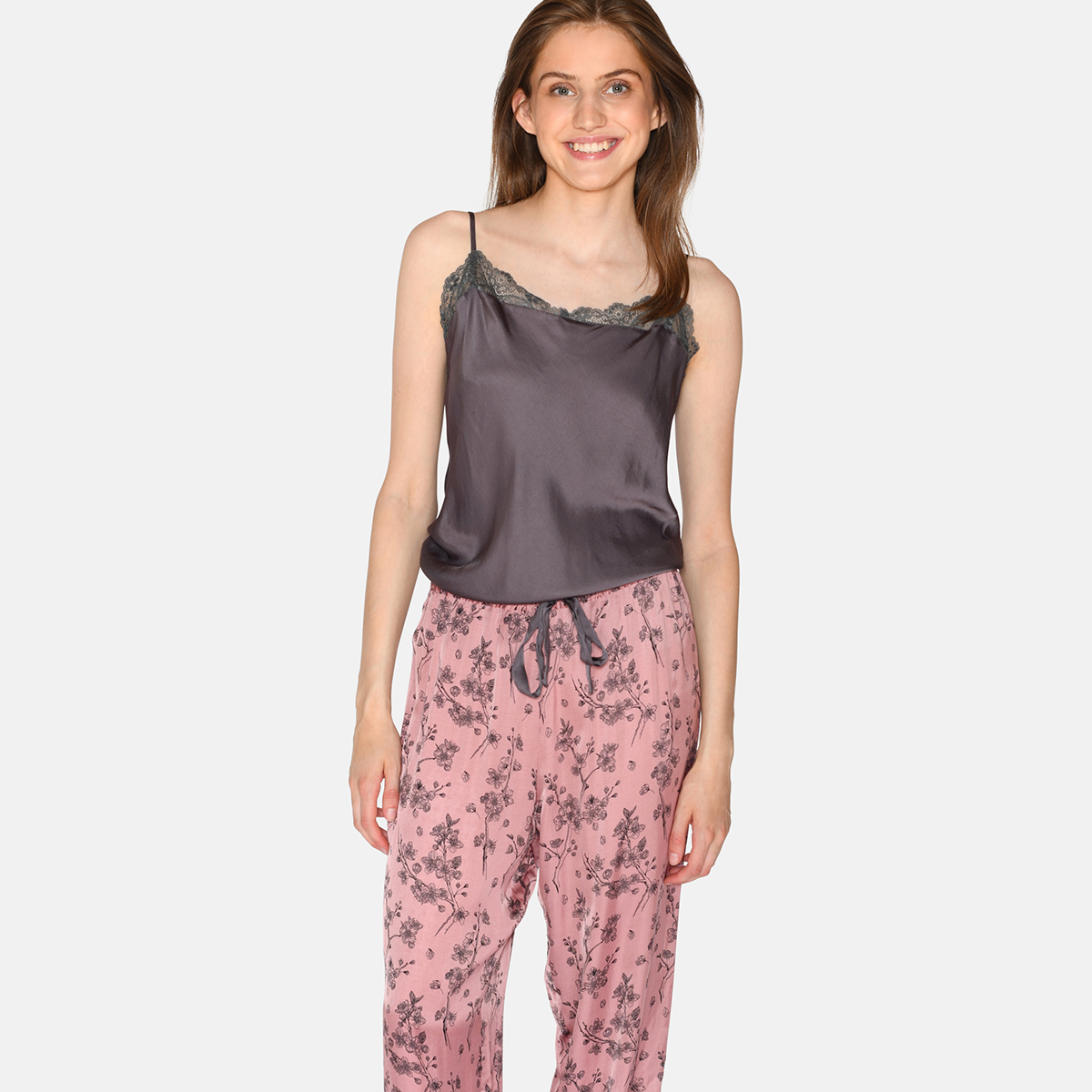 CCDK Iris Chemise top, grå