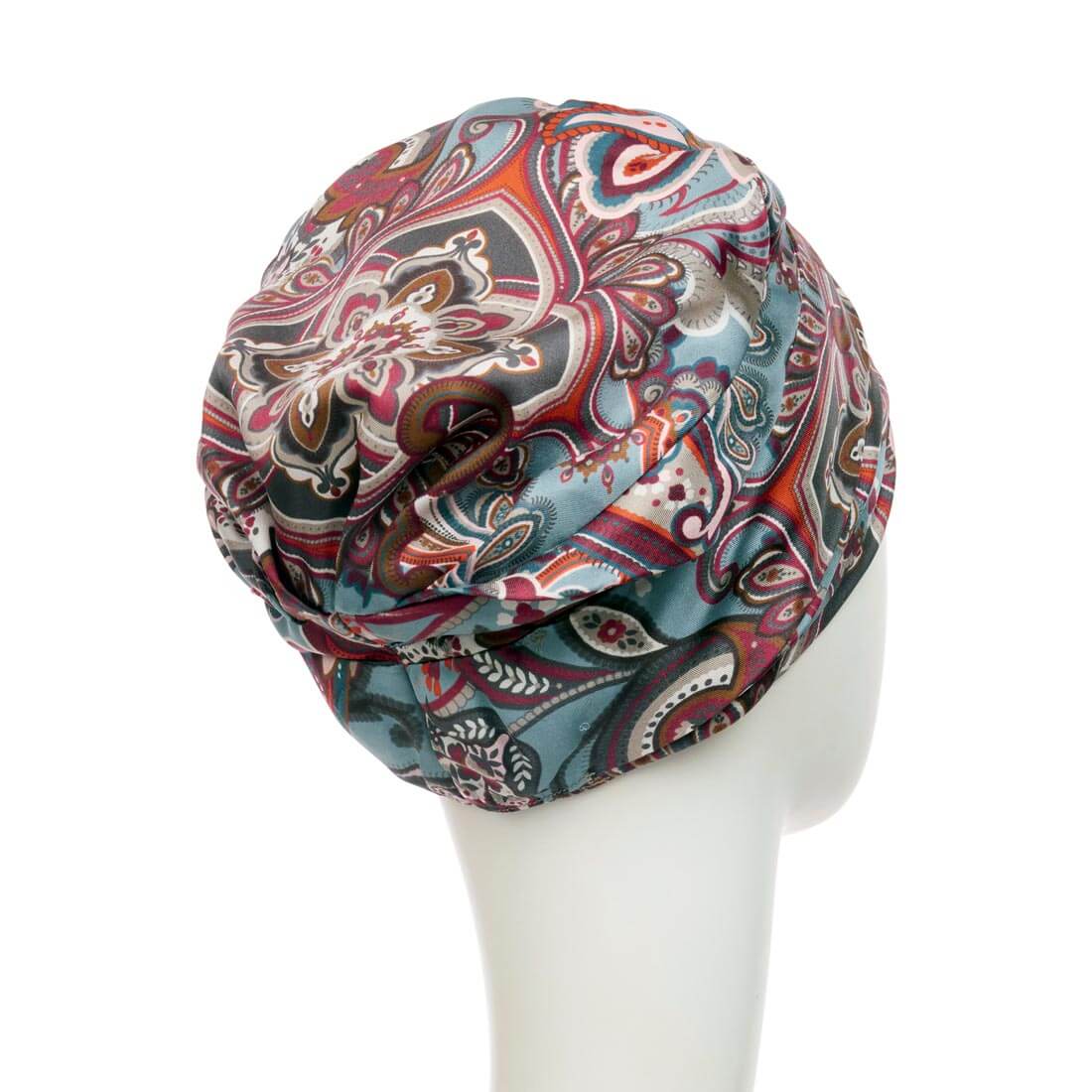 HocMilena Silke Turban, Royal Paisley - Blue