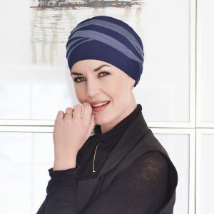 HocShanti Turban, Blå/Lilla Mix