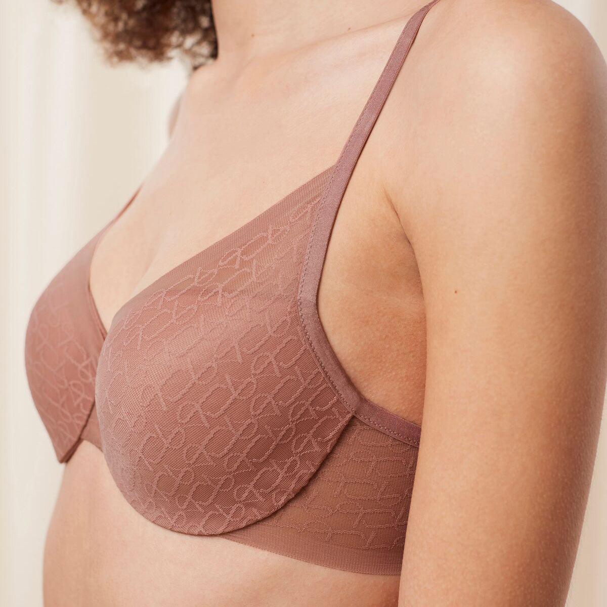 Triumph Signature Sheer WHP BH med bøjle, brun Online nu