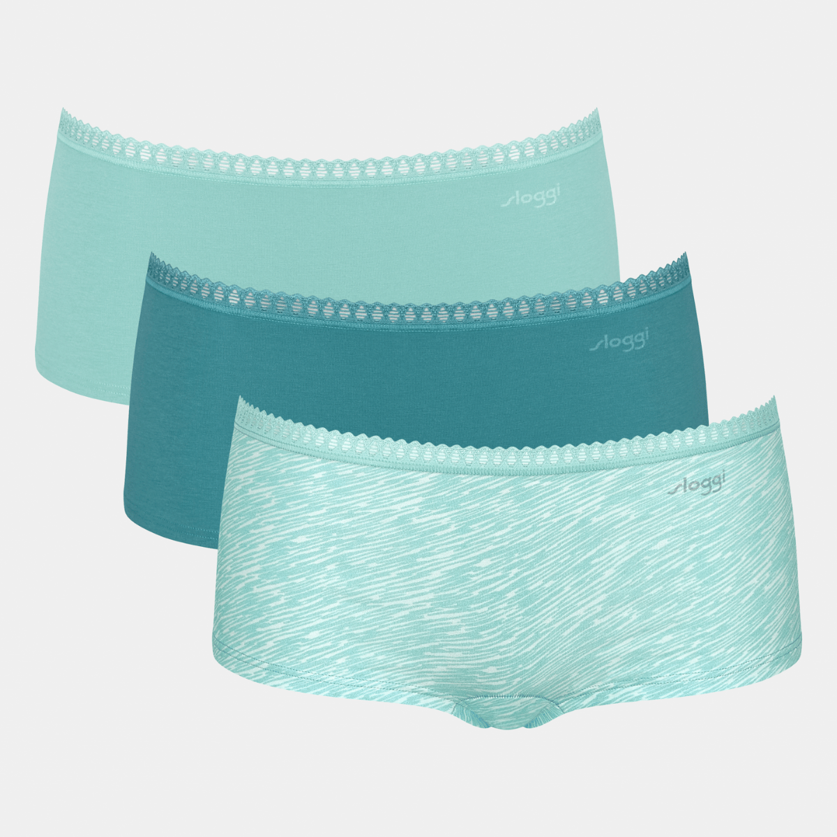Sloggi Go Crush C3P shorts, multi