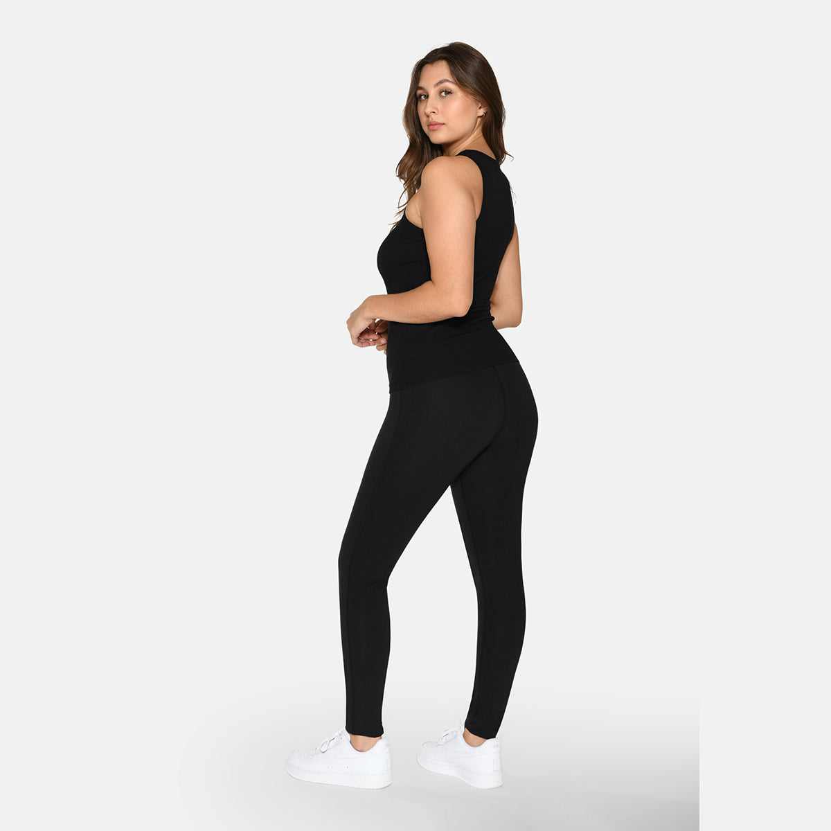 Urban Quest Bamboo Rib Tank top, sort
