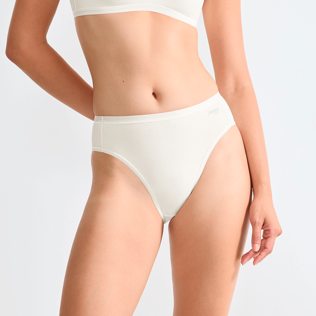 Sloggi Go Daily Cotton 3-pack tai trusse, hvid