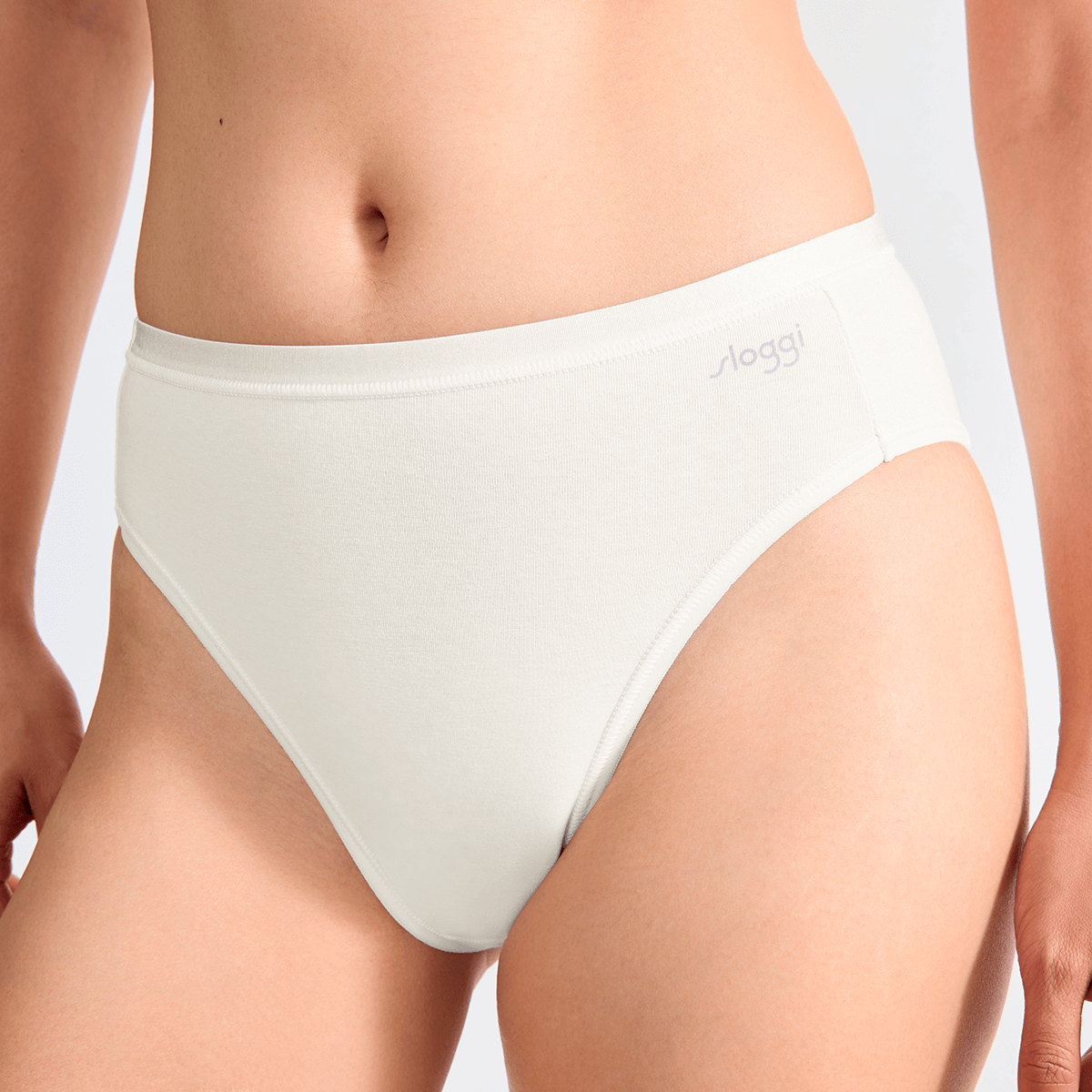 Sloggi Go Daily Cotton 3-pack tai trusse, hvid