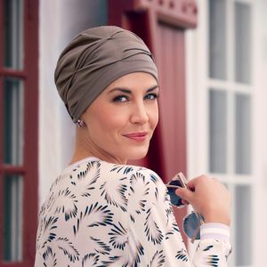 B.B. HocBecca Turban, Lys Brun