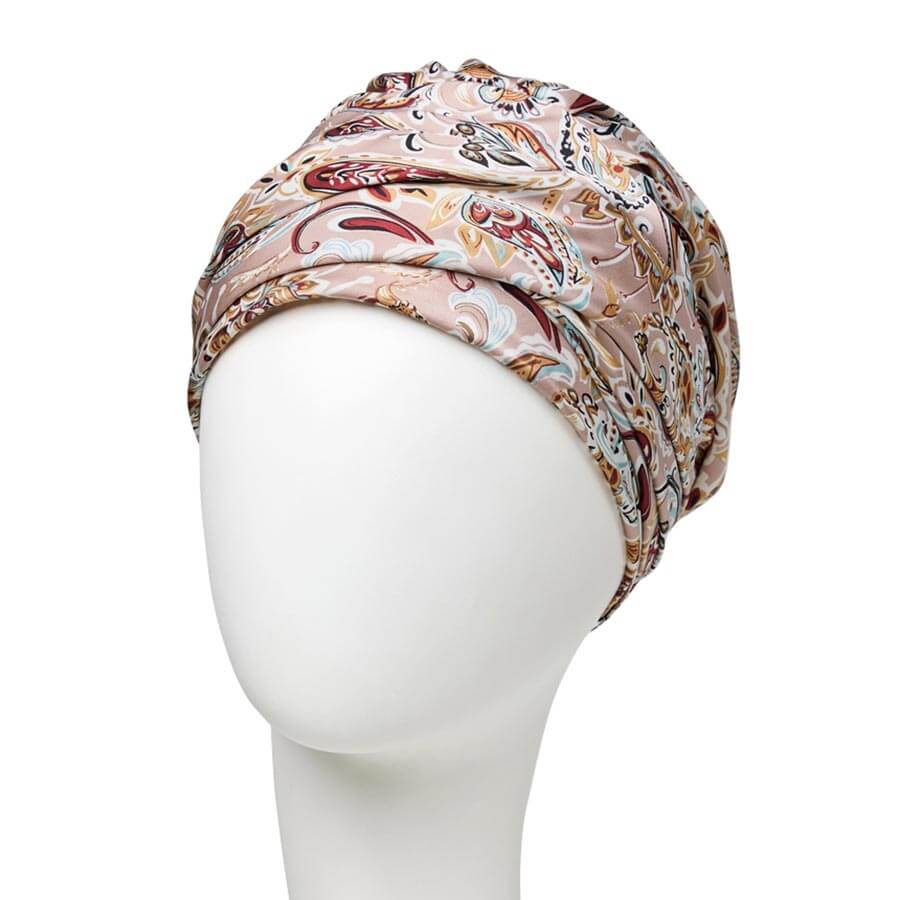 HocSapphire Turban, Oriental Rose Paisly