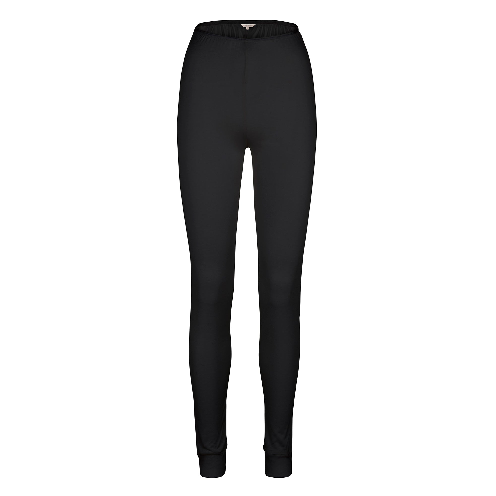 Lady Avenue Silk Jersey leggings, sort