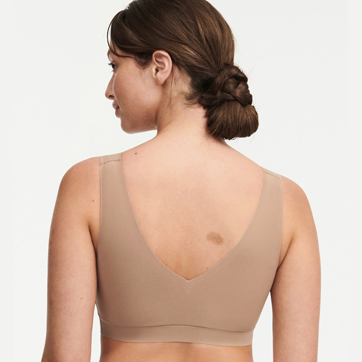 Chantelle SoftStretch Padded BH top, beige