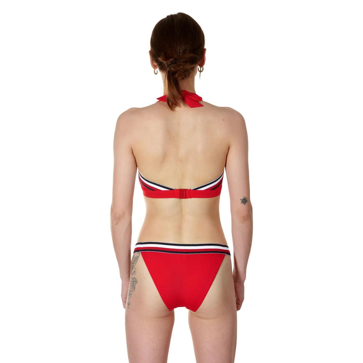 Tommy hilfiger Cheeky bikinitrusse, rød
