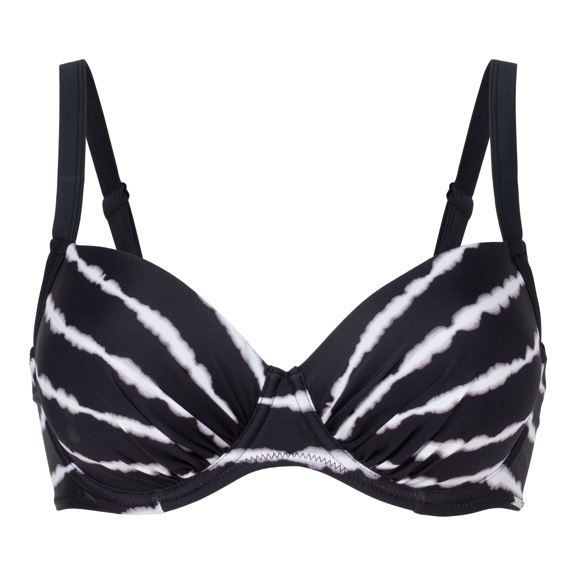 Wiki Balconette bikini top, sort
