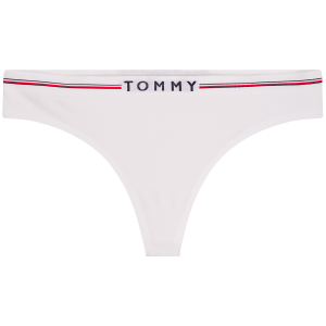 Tommy Hilfiger String trusse, hvid Udsalg